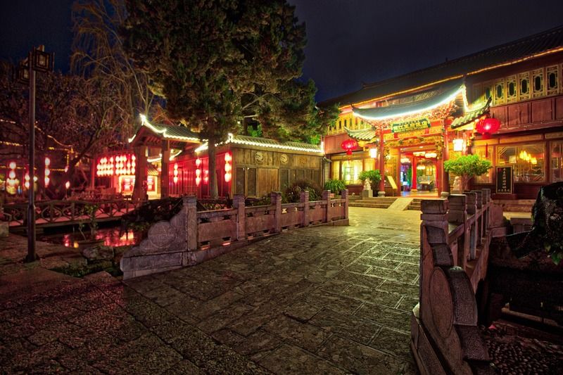 Lijiang Wangfu Hotel Dış mekan fotoğraf