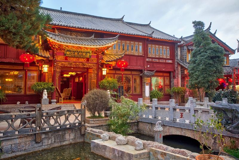 Lijiang Wangfu Hotel Dış mekan fotoğraf