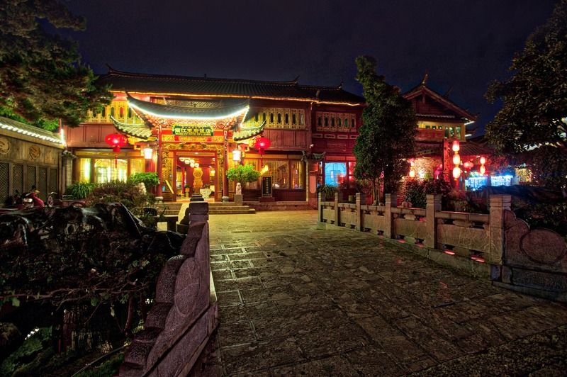 Lijiang Wangfu Hotel Dış mekan fotoğraf